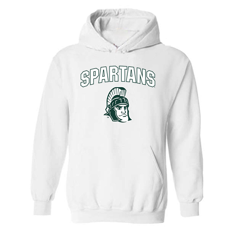 Michigan State - NCAA Men's Basketball : Brennan Walton - Sports Shersey Hooded Sweatshirt-0