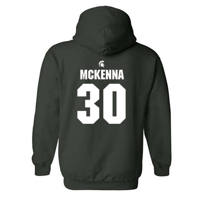 Michigan State - NCAA Women's Volleyball : Colbie McKenna - Generic Shersey Hooded Sweatshirt-1