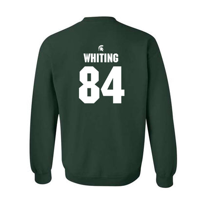 Michigan State - NCAA Football : Eddie Whiting - Generic Shersey Crewneck Sweatshirt-1