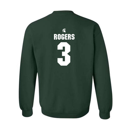 Michigan State - NCAA Women's Soccer : Mekenzie Rogers - Generic Shersey Crewneck Sweatshirt-1