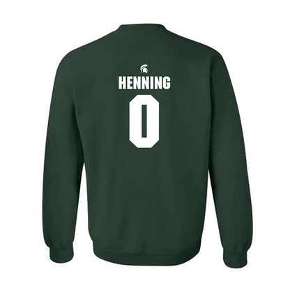 Michigan State - NCAA Women's Soccer : Noelle Henning - Generic Shersey Crewneck Sweatshirt-1