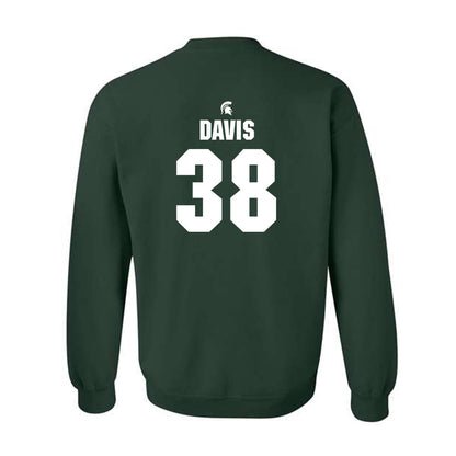 Michigan State - NCAA Football : Dorian Davis - Generic Shersey Crewneck Sweatshirt