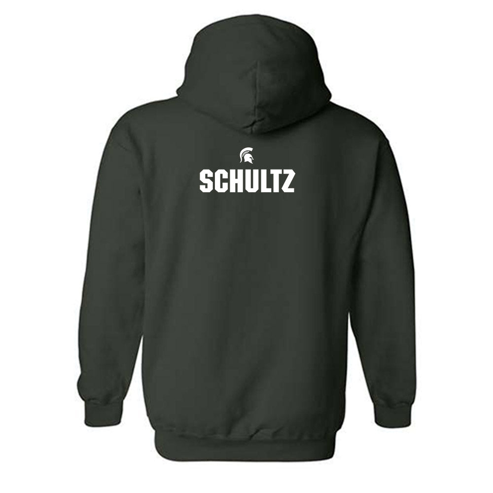Michigan State - NCAA Cheerleading : Gigi Schultz - Generic Shersey Hooded Sweatshirt-1