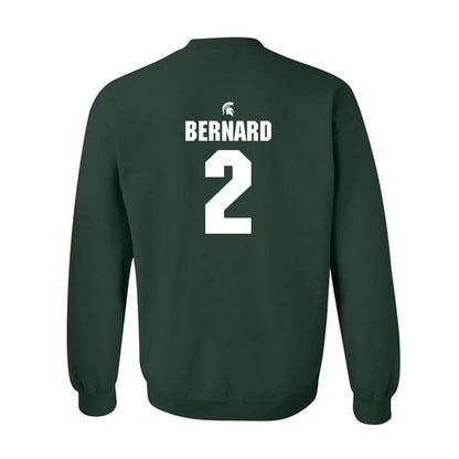 Michigan State - NCAA Softball : Zoie Bernard - Generic Shersey Crewneck Sweatshirt-1