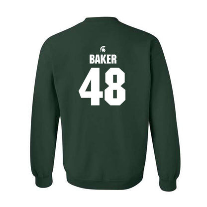 Michigan State - NCAA Football : Charlie Baker - Generic Shersey Crewneck Sweatshirt