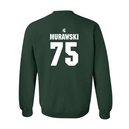 Michigan State - NCAA Football : Benjamin Murawski - Generic Shersey Crewneck Sweatshirt-1