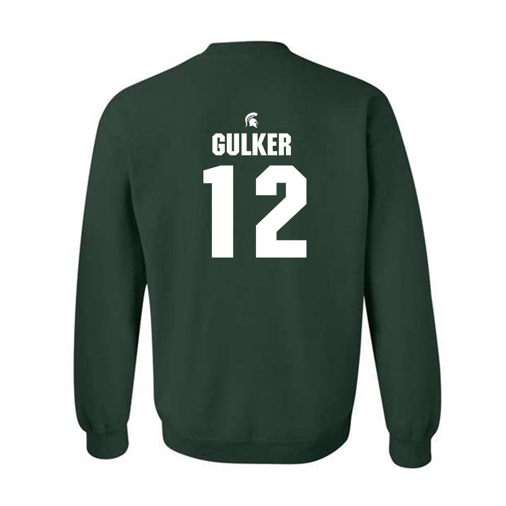 Michigan State - NCAA Football : Carson Gulker - Generic Shersey Crewneck Sweatshirt-1