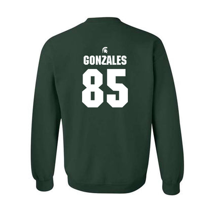 Michigan State - NCAA Football : Stephen Gonzales - Generic Shersey Crewneck Sweatshirt-1
