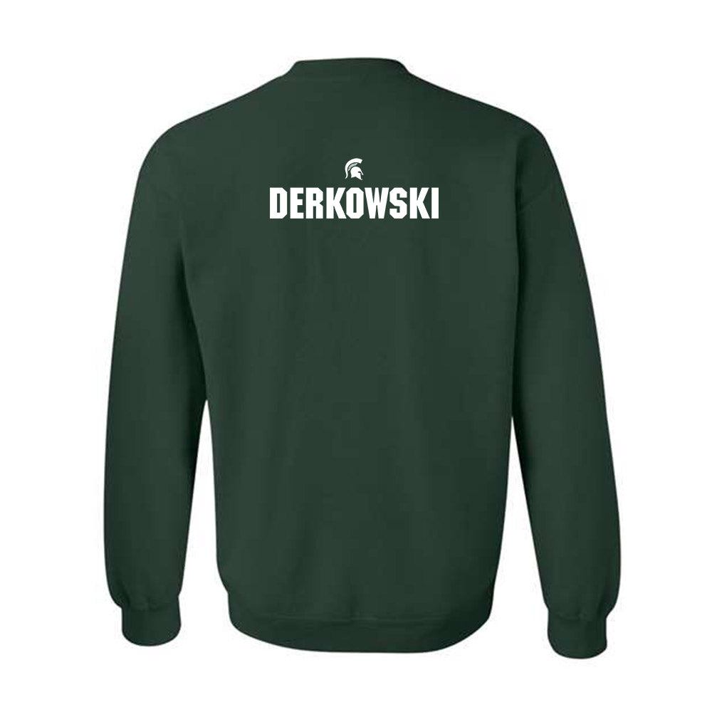 Michigan State - NCAA Women's Rowing : Isabelle Derkowski - Generic Shersey Crewneck Sweatshirt-1