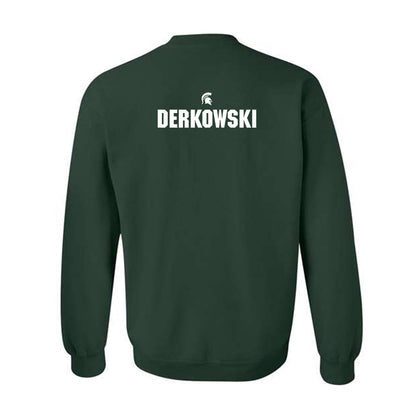 Michigan State - NCAA Women's Rowing : Isabelle Derkowski - Generic Shersey Crewneck Sweatshirt-1