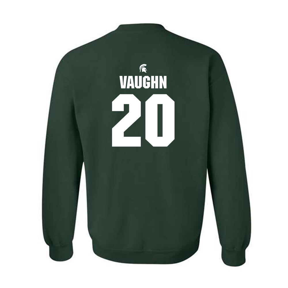 Michigan State - NCAA Women's Soccer : Shelby Vaughn - Generic Shersey Crewneck Sweatshirt-1