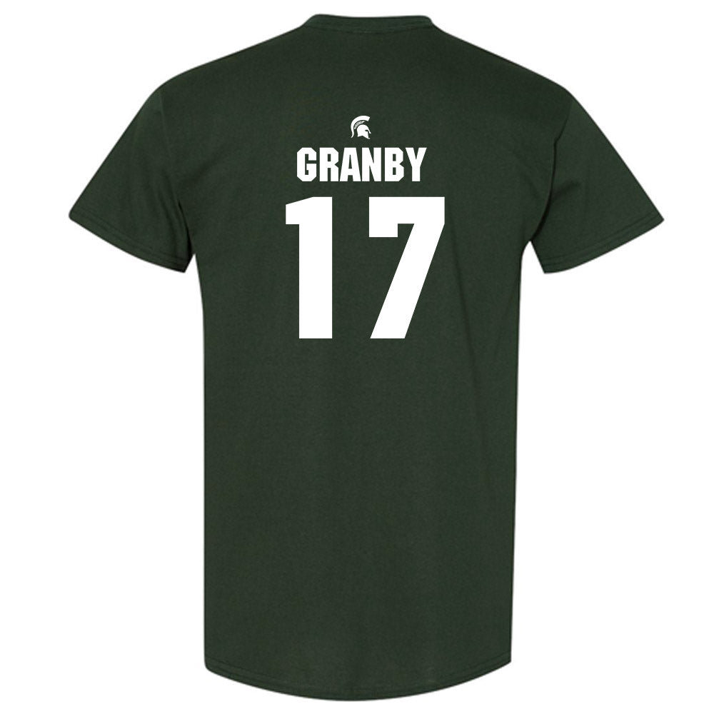 Michigan State - NCAA Football : Jonathan Granby - Generic Shersey T-Shirt-1