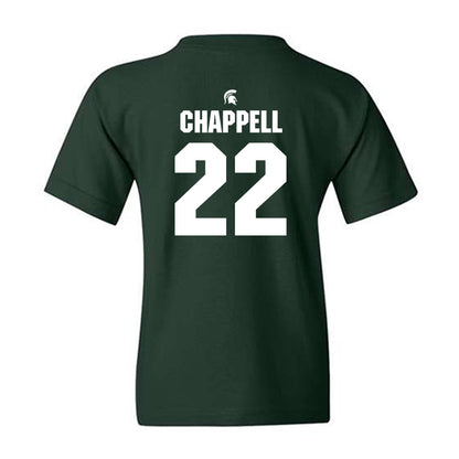 Michigan State - NCAA Football : Tyran Chappell - Generic Shersey Youth T-Shirt-1