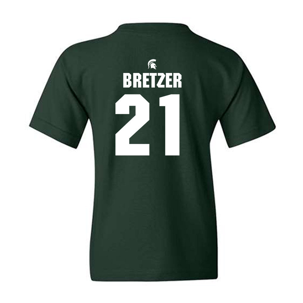 Michigan State - NCAA Women's Soccer : Eden Bretzer - Generic Shersey Youth T-Shirt-1