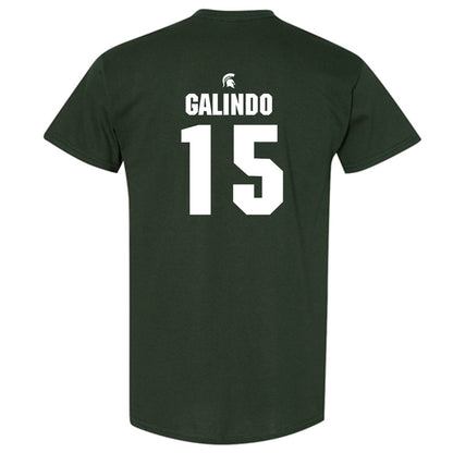 Michigan State - NCAA Softball : Alyssa Galindo - Generic Shersey T-Shirt-1