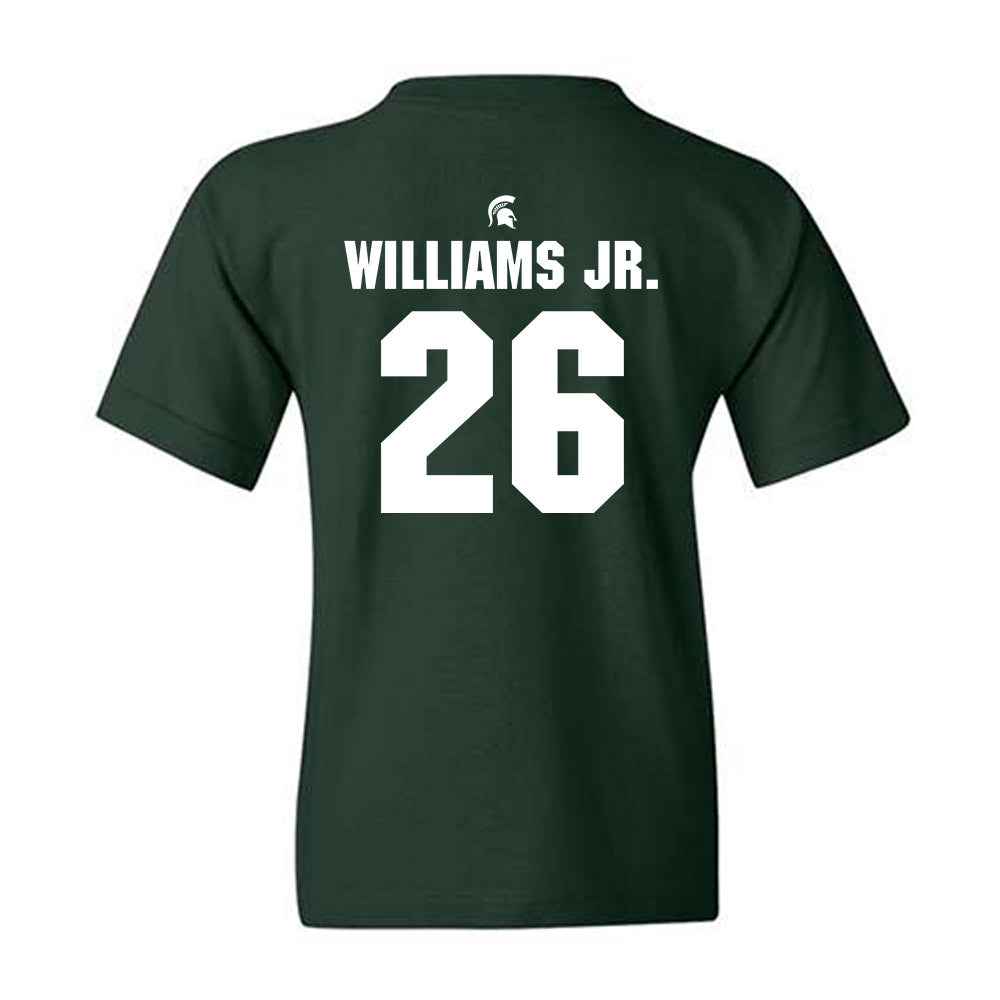 Michigan State - NCAA Football : Cedric Williams Jr. - Generic Shersey Youth T-Shirt-1