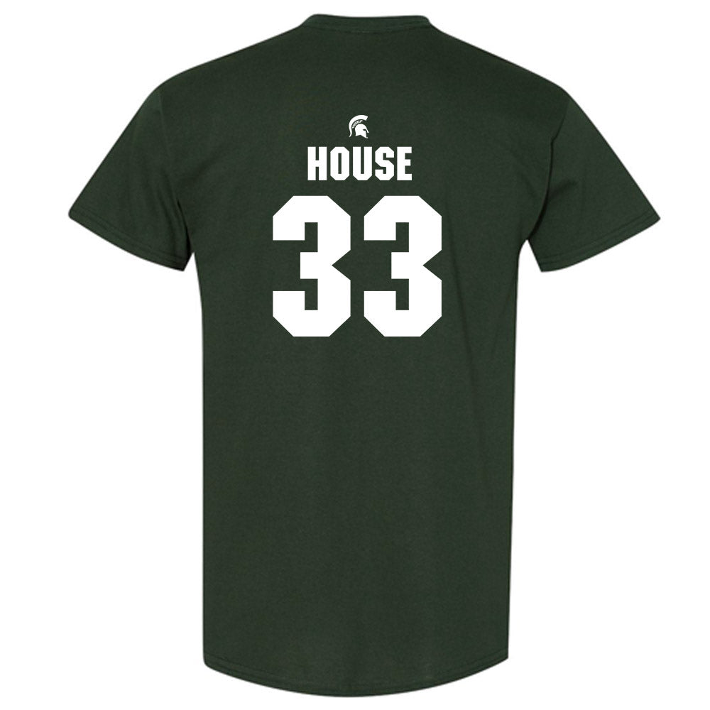 Michigan State - NCAA Football : Cory House - Generic Shersey T-Shirt-1