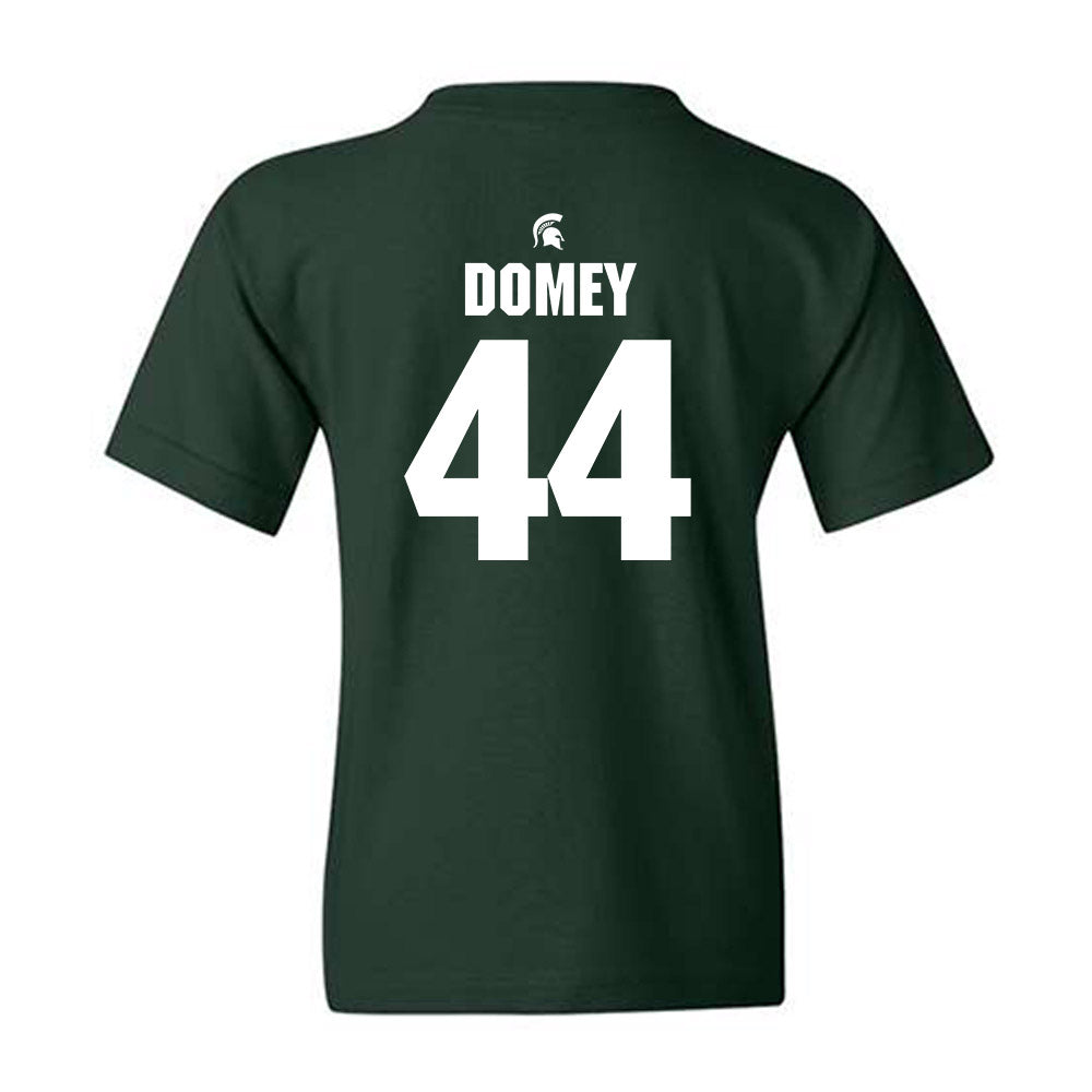 Michigan State - NCAA Baseball : Isaiah Domey - Generic Shersey Youth T-Shirt-1