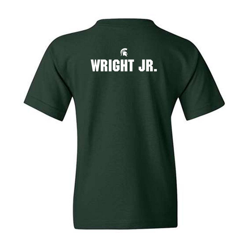 Michigan State - NCAA Football : Robert Wright Jr. - Generic Shersey Youth T-Shirt-1