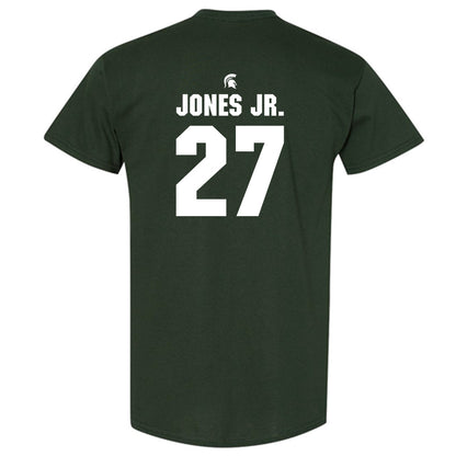 Michigan State - NCAA Football : Darrin Jones Jr. - Generic Shersey T-Shirt-1