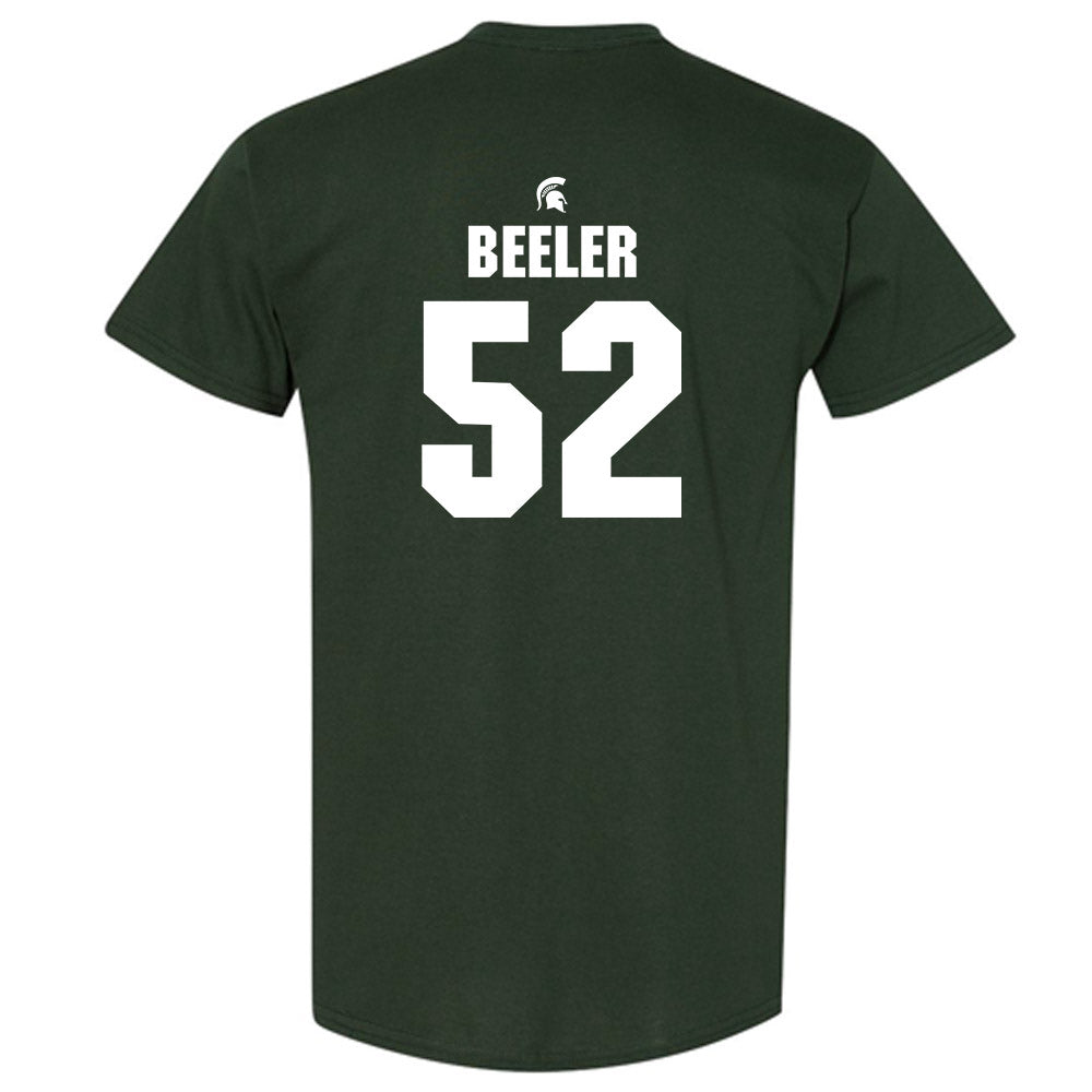 Michigan State - NCAA Football : Mikeshun Beeler - Generic Shersey T-Shirt