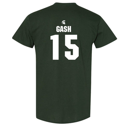 Michigan State - NCAA Football : Caleb Gash - Generic Shersey T-Shirt-1