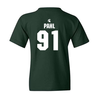 Michigan State - NCAA Football : Jackson Pahl - Generic Shersey Youth T-Shirt-1