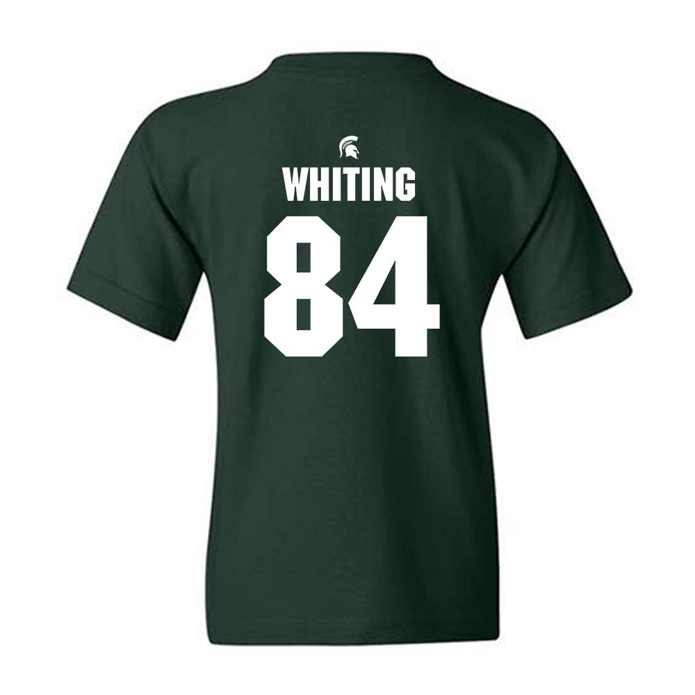 Michigan State - NCAA Football : Eddie Whiting - Generic Shersey Youth T-Shirt-1