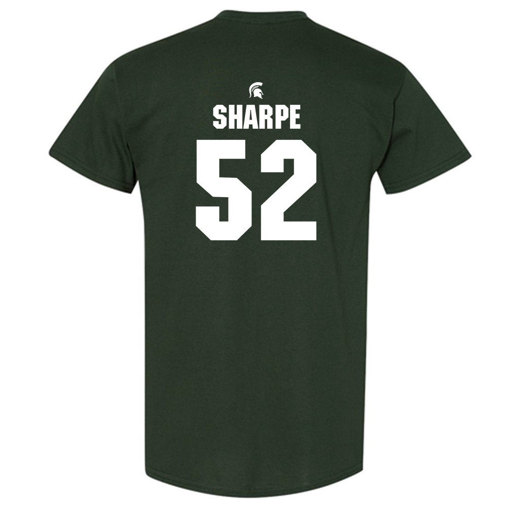 Michigan State - NCAA Football : Nickolus Sharpe - Generic Shersey T-Shirt-1