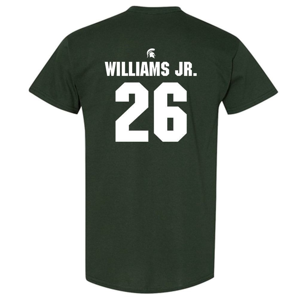 Michigan State - NCAA Football : Cedric Williams Jr. - Generic Shersey T-Shirt-1