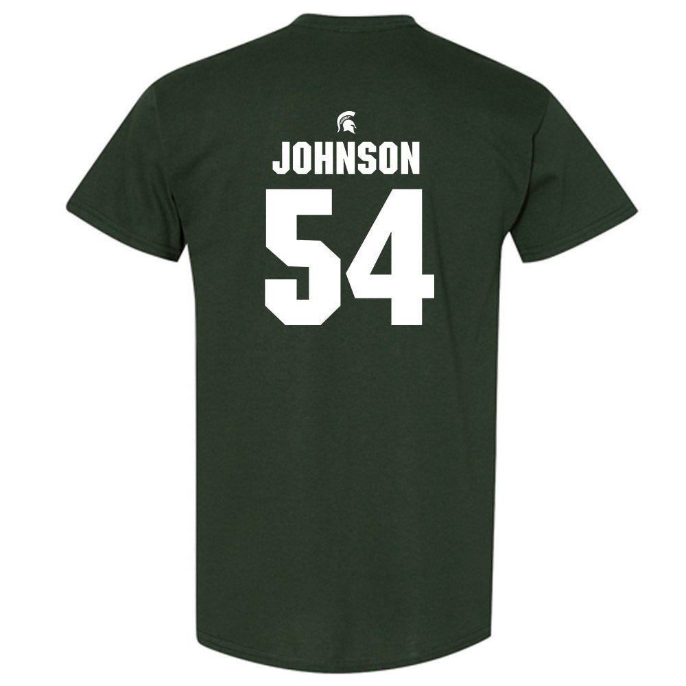 Michigan State - NCAA Football : Antonio Johnson - Generic Shersey T-Shirt-1