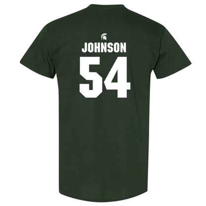Michigan State - NCAA Football : Antonio Johnson - Generic Shersey T-Shirt-1