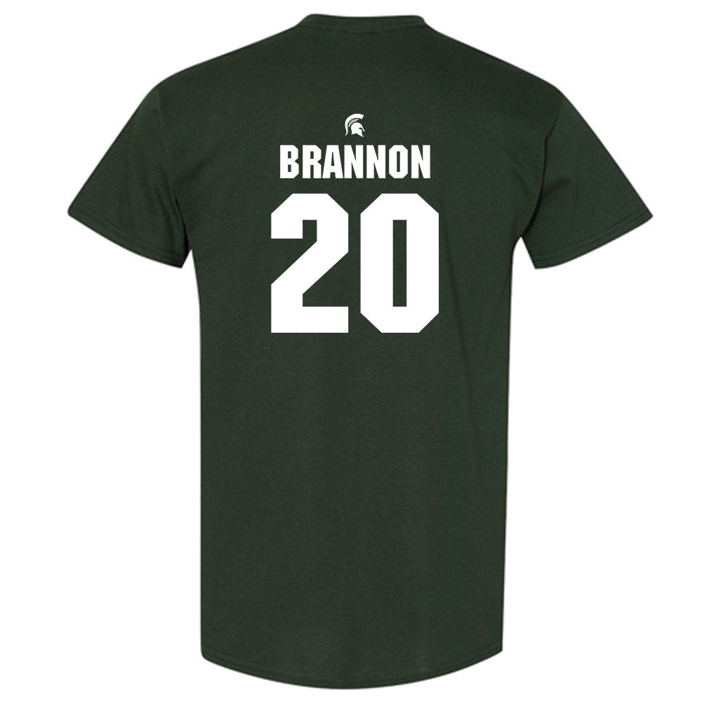 Michigan State - NCAA Softball : Kamryn Brannon - Generic Shersey T-Shirt-1
