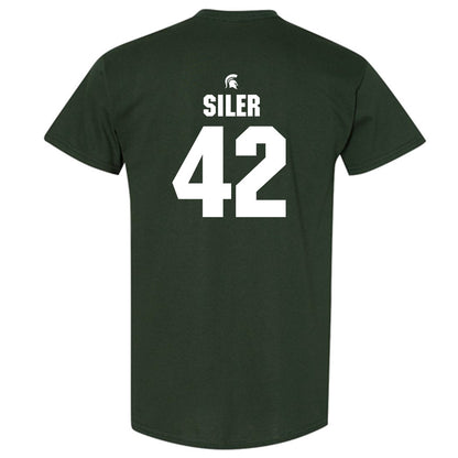 Michigan State - NCAA Baseball : Andrew Siler - Generic Shersey T-Shirt-1