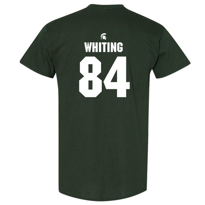Michigan State - NCAA Football : Eddie Whiting - Generic Shersey T-Shirt-1