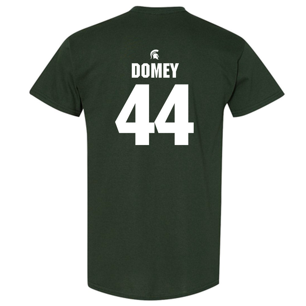 Michigan State - NCAA Baseball : Isaiah Domey - Generic Shersey T-Shirt-1