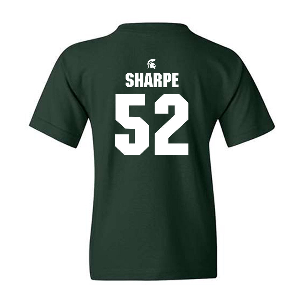 Michigan State - NCAA Football : Nickolus Sharpe - Generic Shersey Youth T-Shirt-1