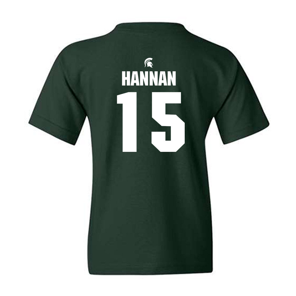 Michigan State - NCAA Football : Leo Hannan - Generic Shersey Youth T-Shirt-1