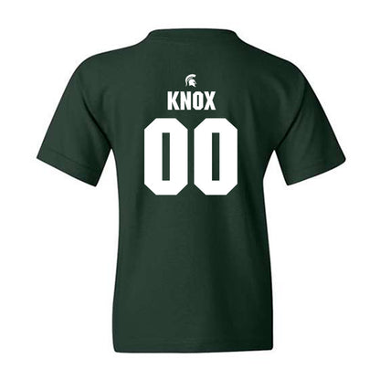 Michigan State - NCAA Men's Soccer : JEB Knox - Generic Shersey Youth T-Shirt-1