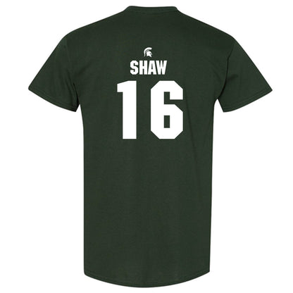 Michigan State - NCAA Football : Adam Shaw - Generic Shersey T-Shirt-1