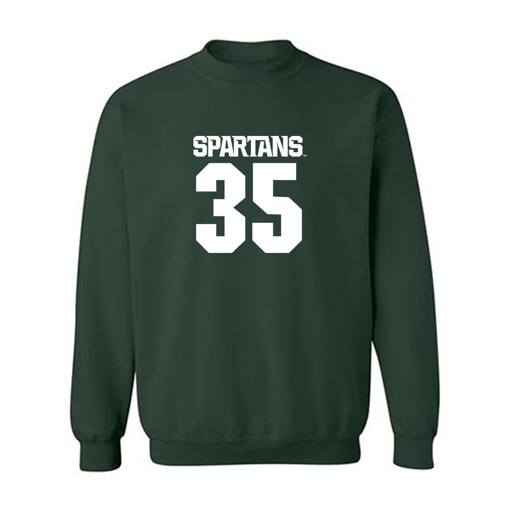 Michigan State - NCAA Football : Eliyjah Caldwell - Generic Shersey Crewneck Sweatshirt-0