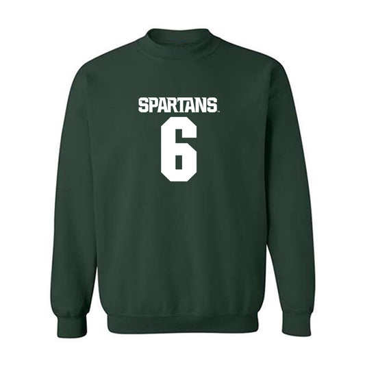 Michigan State - NCAA Women's Soccer : Josie Willis - Generic Shersey Crewneck Sweatshirt-0