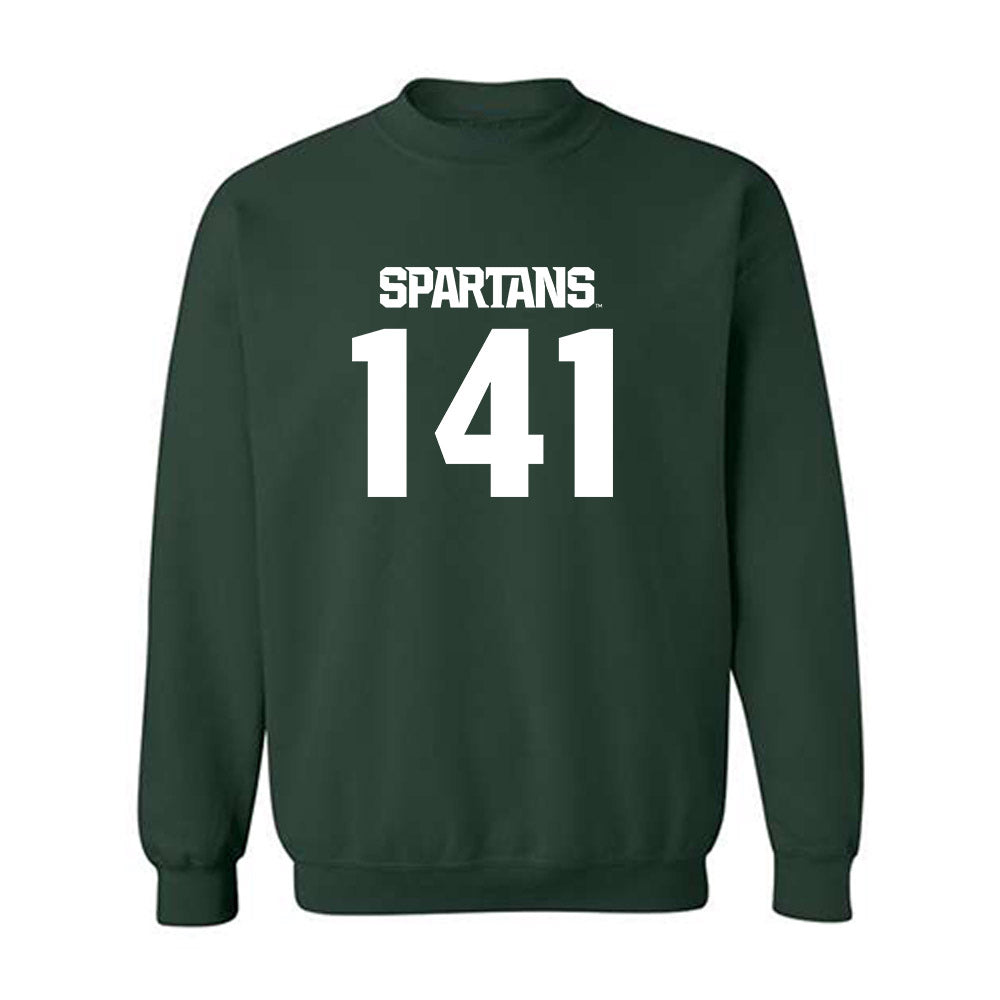 Michigan State - NCAA Wrestling : Dale Gant - Generic Shersey Crewneck Sweatshirt-0