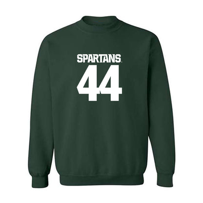 Michigan State - NCAA Football : Caleb Wheatland - Generic Shersey Crewneck Sweatshirt-0
