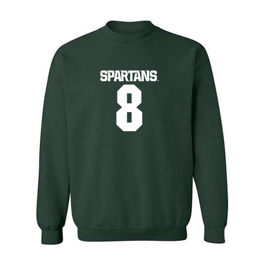 Michigan State - NCAA Women's Field Hockey : Minke Klijn - Generic Shersey Crewneck Sweatshirt-0