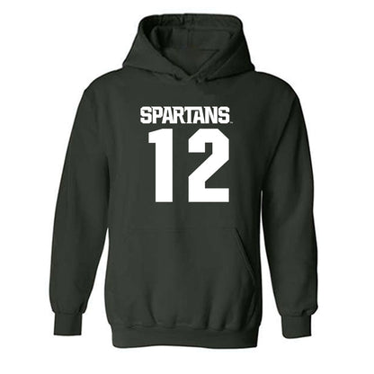 Michigan State - NCAA Football : Cam Stodghill - Generic Shersey Hooded Sweatshirt-0
