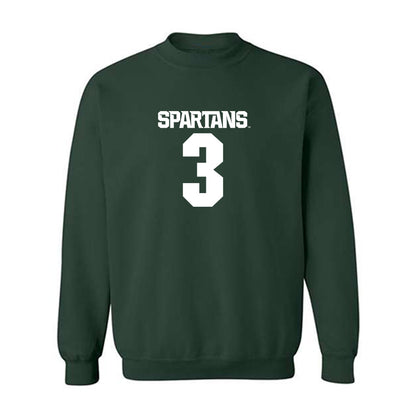 Michigan State - NCAA Men's Soccer : Jared Smid - Generic Shersey Crewneck Sweatshirt-0