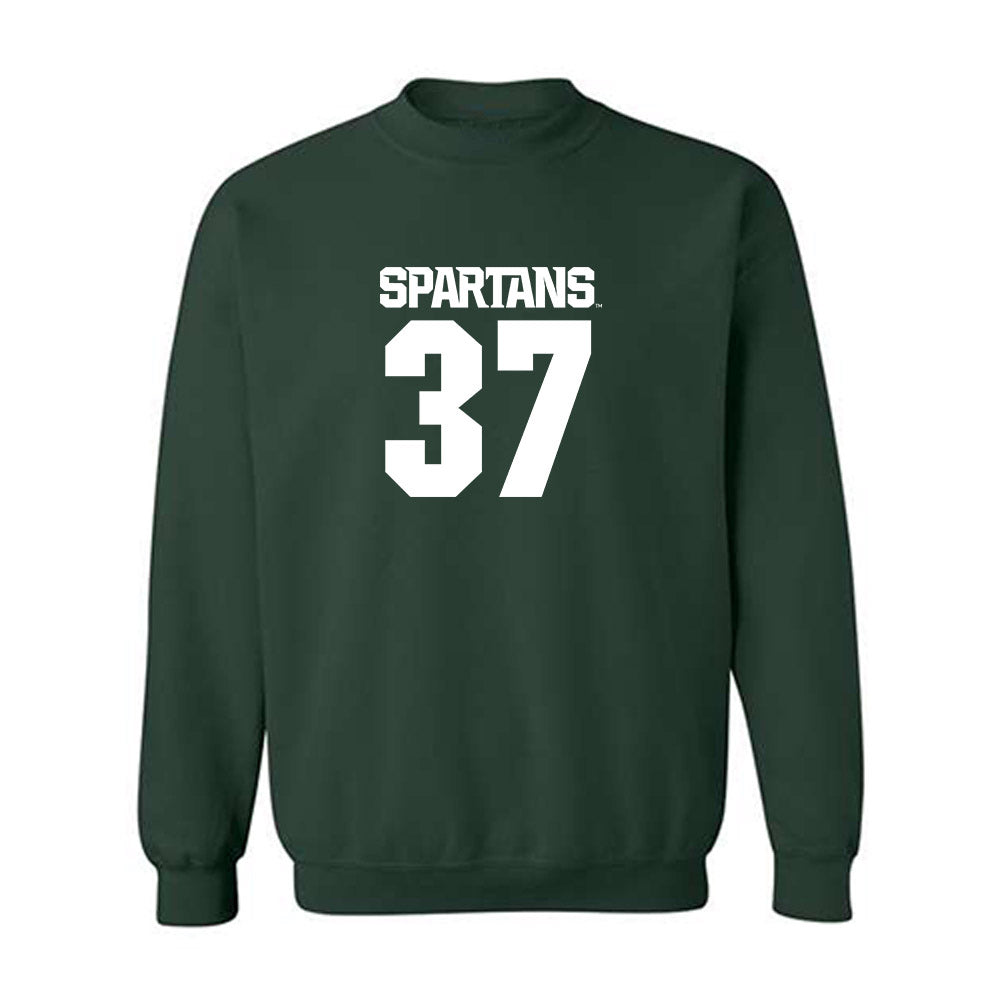 Michigan State - NCAA Football : Liam Boyd - Generic Shersey Crewneck Sweatshirt-0
