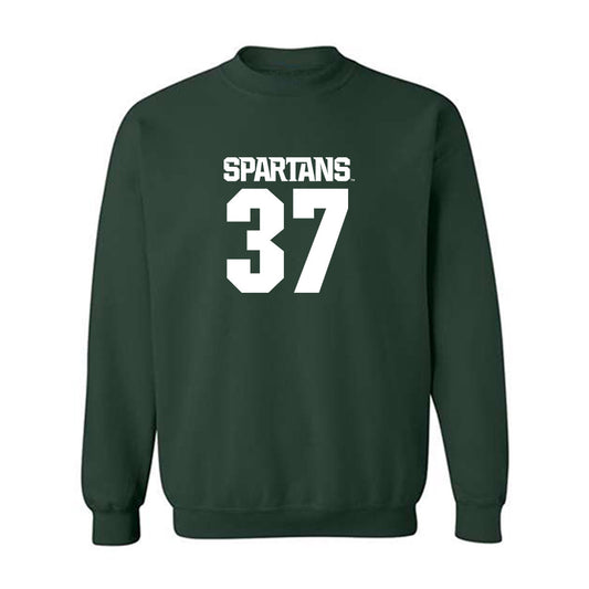 Michigan State - NCAA Football : Liam Boyd - Generic Shersey Crewneck Sweatshirt-0