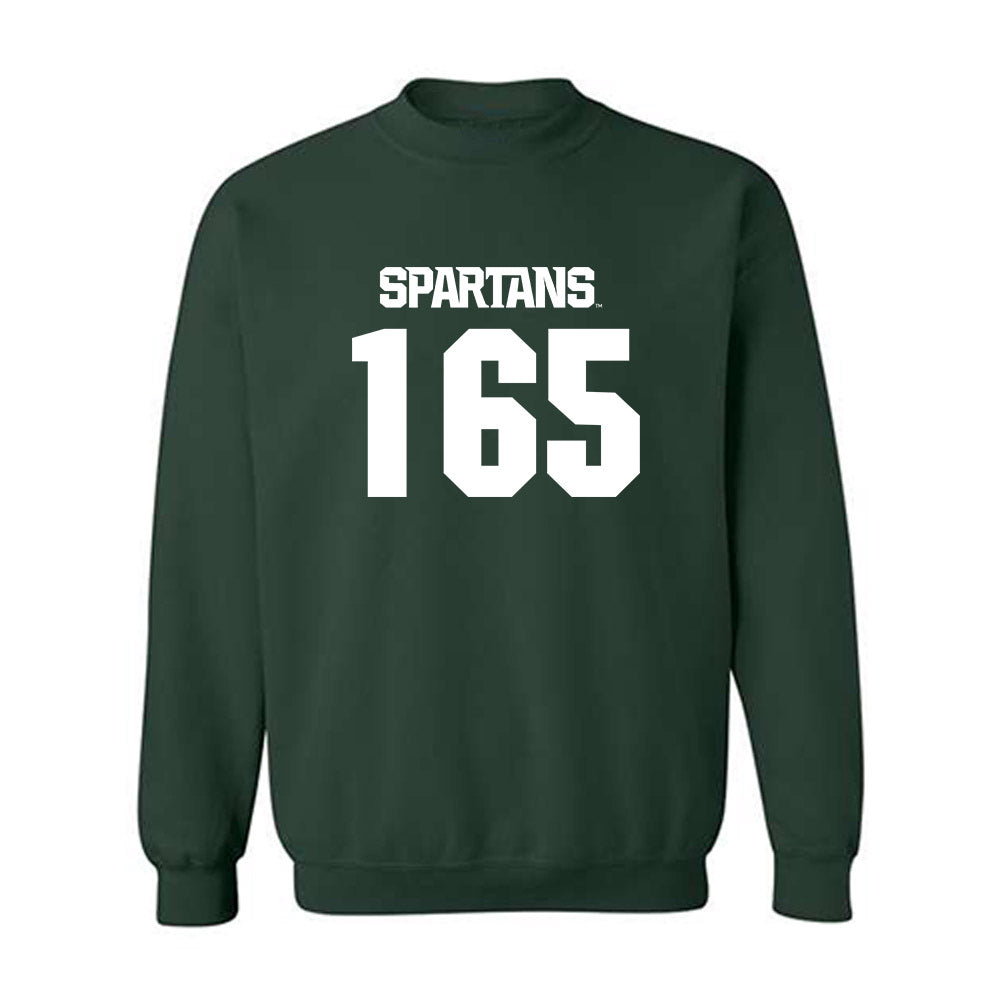 Michigan State - NCAA Wrestling : Owen Segorski - Generic Shersey Crewneck Sweatshirt-0